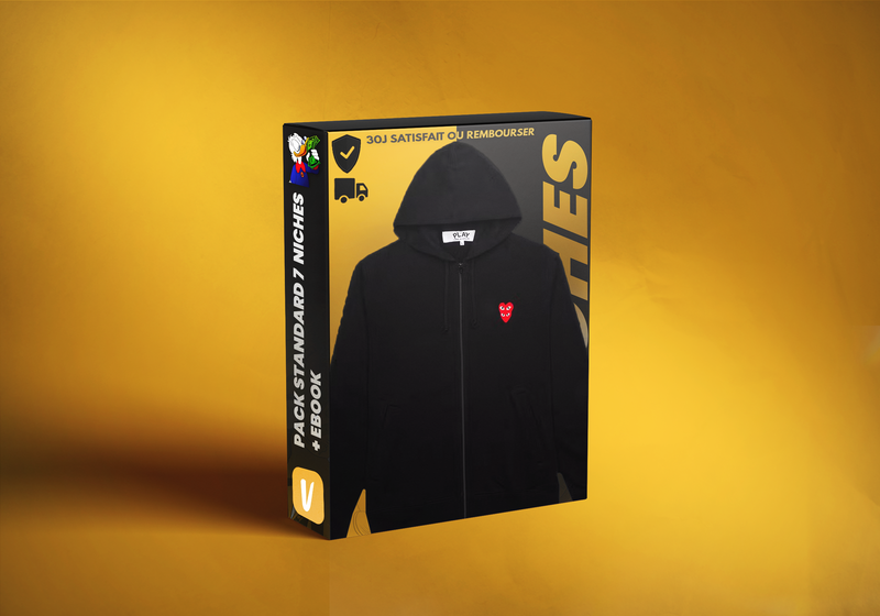 💼 Pack medium – Resell Vinted : 7 Fournisseurs Niche + eBook Exclusif